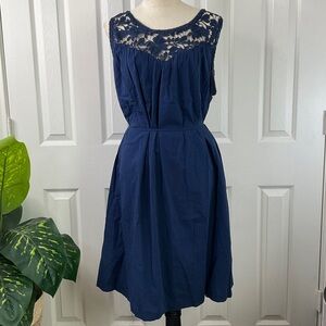 Knox Rose - Women's Wide Strap Sleeveless A-Line Dress Various Sizes